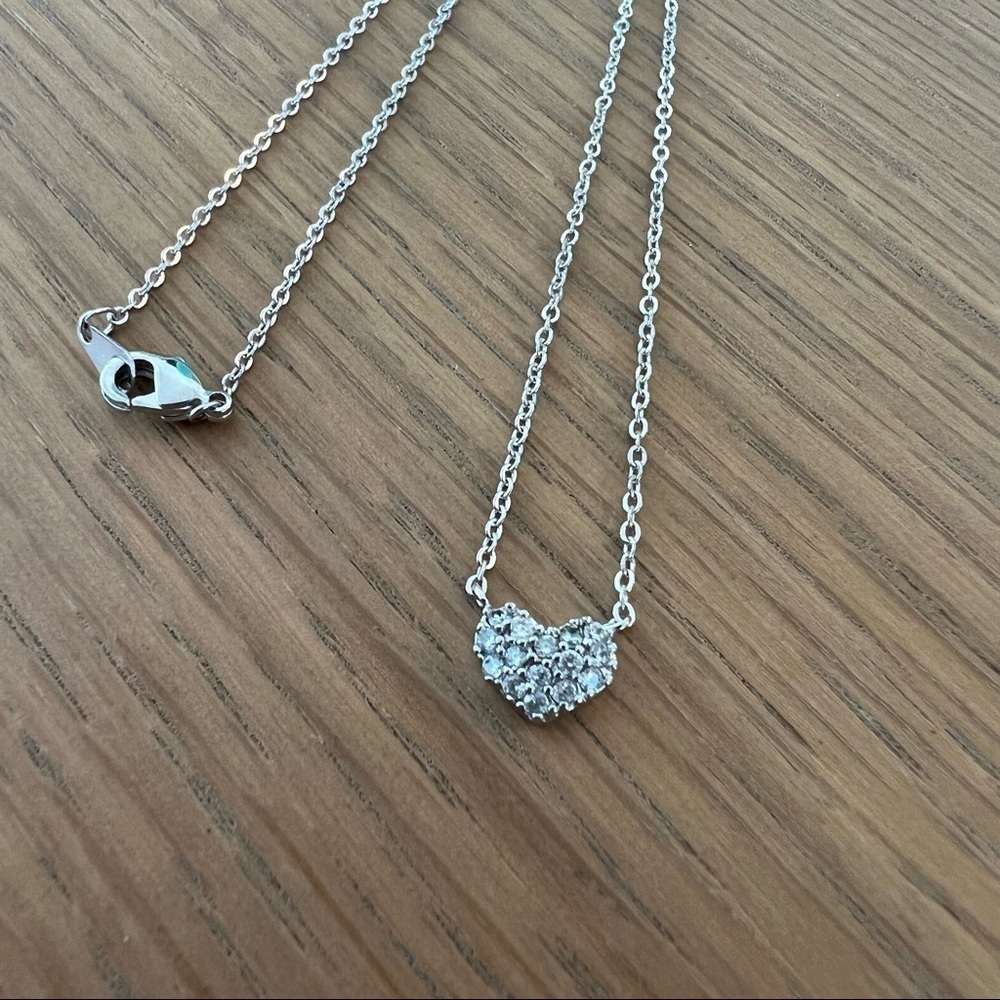 Heart Necklace 16” - Picture 2 of 5